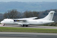 G-ISLM @ EGGD - Holding at taxi point for RWY 09 - by DominicHall