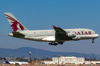A7-API @ EDDF - Qatar since one week with A380 in Frankfurt - by Uwe Zinke