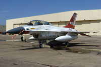 78-0085 @ KSPS - aircraft marked as 78-185 ! In fact that is a Danish F-16, scrapped sept 2009 - by Gerrit van de Veen