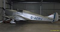 G-AERV @ EGBT - Hangared @ Turweston - by Clive Pattle