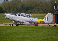 G-BCEY @ EGLM - De Havilland DHC-1 Chipmunk T.10 (WG465) at White Waltham. - by moxy