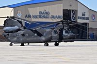 03-03734 @ KBOI - U.S. Army 160th Special Operations Aviation Regiment (SOAR) “Night Stalkers” 4th BN, Joint Base Lewis-McChord, WA.  Rebuilt 47D 82-23780. - by Gerald Howard