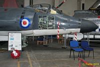 XZ457 @ EGLS - - on display at the Boscombe Down Aviation Collection (BDAC) at Old Sarum Airfield , EGLS. Ex 899NAS - A Falklands War veteran. - by Clive Pattle