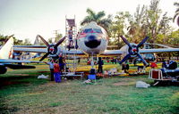 CU-T825 - Havana Air Museum 5.12.2003.paint in progres. - by leo larsen