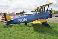 OO-DBM @ EBAW - STAMPE FLY IN.308.U.S.ARMY. - by Robert Roggeman