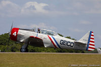 N7648E @ KLAL - North American SNJ-3 Texan  C/N 786987 - Geico Skytypers, N7648E - by Dariusz Jezewski www.FotoDj.com