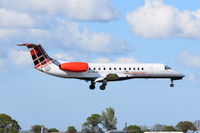 G-SAJU @ EGSH - Landing at Norwich. - by Graham Reeve