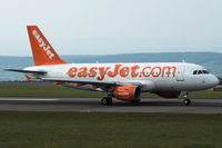 G-EZBO @ EGGD - Departing RWY 09 - by DominicHall