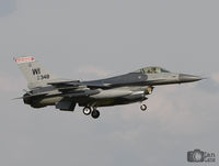 87-0348 @ LEMO - F16C from Wisconsin ANG at Moron Air Base, Spain - by ianlane1960
