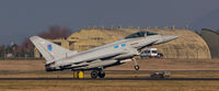 ZK332 @ EGXE - Arriving back at RAF Leeming. - by Steve Raper