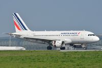 F-GRXK @ LFPG - Arrival of Air France A319 - by FerryPNL