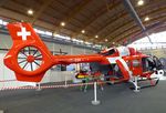 HB-ZQM @ EDNY - Airbus Helicopters H145 of REGA EMS at the AERO 2019, Friedrichshafen
