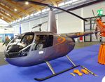 OE-XOX @ EDNY - Robinson R44 Cadet at the AERO 2019, Friedrichshafen