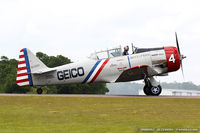 N7648E @ KLAL - North American SNJ-3 Texan  C/N 786987 - Geico Skytypers, N7648E - by Dariusz Jezewski www.FotoDj.com