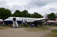 G-APIM @ EGLB - On display at the Brooklands Museum.