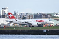 HB-JBC @ EGLC - Just landed at London City Airport. - by Graham Reeve