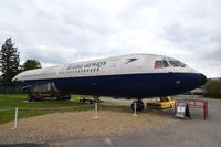 G-ARVM @ EGLB - On display at the Brooklands Museum.