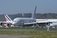 9H-DPB @ LFBT - One of 3 A380's being broken up at Tarbes. - by FerryPNL