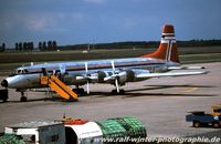 G-AXUL @ EDDL - Canadair CL-44D4 - Transmeridian Air Cargo Ltd. - 24 - G-AXUL - 1976 - DUS - by Ralf Winter