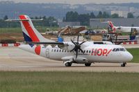 F-GVZB @ LFPO - ATR 42-500, Ready to take off rwy 08, Paris-Orly airport (LFPO-ORY) - by Yves-Q