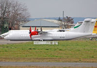 ZS-XZC @ LFBF - Stored @ LFBF in all white c/s... First ATR72-600 for Solenta Aviation - by Shunn311