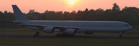 A7-AGB @ EHTW - Qatar Airways Airbus A340-642 with markings removed on the runway at Twente airport, the Netherlands. It will be scrapped here by AELS. - by Van Propeller