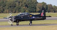 ZF293 @ EGXU - RAF 100 tail - by Steve Raper