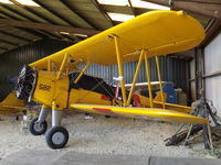 G-CJIN @ EGTN - Parked inside her hanger at Enstone Airfield. - by James Lloyds