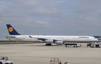 D-AIHE @ KORD - Airbus A340-642