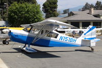 N151BH @ SZP - 2008 American Champion 8KCAB SUPER DECATHLON, Lycoming AEIO-360 180 Hp, full inverted systems, at CP Aviation. Barron Hilton's replacement for N240R-which see. - by Doug Robertson