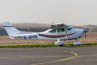 G-BHIB @ EGNE - Cessna F182Q Skylane G-BHIB, Gamston 27/11/13 - by Grahame Wills