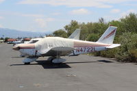 N4722L @ SZP - 1967 Piper PA-28-180 CHEROKEE, Lycoming O&VO-360 180 Hp - by Doug Robertson