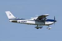 G-VONY @ EGSH - Landing at Norwich. - by Graham Reeve