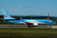 G-TAWW @ EGGD - Departing RWY 09 - by DominicHall