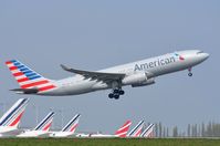 N282AY @ LFPG - American A332 departing - by FerryPNL