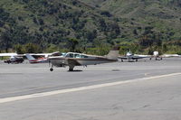 N1813Y @ SZP - 1981 Beech F33A BONANZA, Continental IO-520 285 Hp, 5 seats, taxi to Rwy 22 - by Doug Robertson