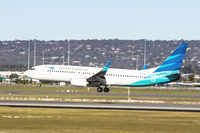 PK-GNP @ YPPH - Boeing 737 B738 Garuda Indonisia PK-GNP YPPH 22 Oct 2016 - by kurtfinger