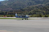 N366K @ SZP - 1957 Cessna 182A SKYLANE, Continental O-470-S 230 Hp, landing roll Rwy 22 - by Doug Robertson