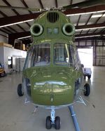 N212PZ @ KLNC - Mil Mi-2 HOPLITE in a hangar of the former Cold War Air Museum at Lancaster Regional Airport, Dallas County TX
