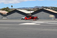 N2819N @ SZP - 1947 Cessna 140, Continental C85 85 Hp, taxi - by Doug Robertson