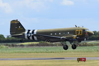 N47SJ @ EGSU - Landing at Duxford. - by Graham Reeve