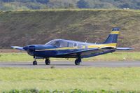 PH-JUR @ LFRU - Piper PA-32R-301T Turbo Saratoga, Taxiing rwy 23, Morlaix-Ploujean airport (LFRU-MXN) - by Yves-Q