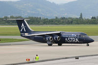 SX-DIZ @ LOWG - Astra Airlines BAe 146-300 @GRZ
(weekly saisonal charter to Paros) - by Stefan Mager