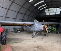 G-MZJJ - Covered and hangared at Monewden Airfield, Woodbridge in Suffolk - by Chris Holtby