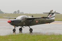 T-411 @ EGSH - Arriving at very wet Norwich. - by keithnewsome