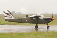 T-411 @ EGSH - Leaving very wet Norwich. - by keithnewsome