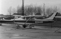 N3448S @ EBMB - Mid 1960's.Cessna storage. - by Robert Roggeman