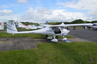 G-OATY @ EGTB - Pipistrel Alpha BCAR-S 164 at Wycombe Air Park. - by moxy