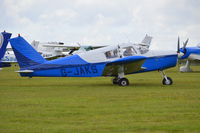 G-JAKS @ EGTB - Piper PA-28-160 Cherokee at Wycombe Air Park. - by moxy