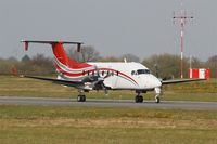 F-HETS @ LFRB - Raytheon Aircraft Company 1900D, Taxiing rwy 07R, Brest-Bretagne Airport (LFRB-BES) - by Yves-Q